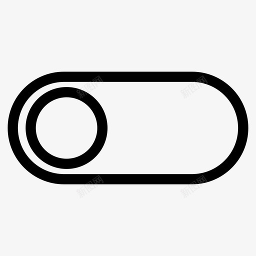 开关拨动图标svg_新图网 https://ixintu.com 开关 拨动