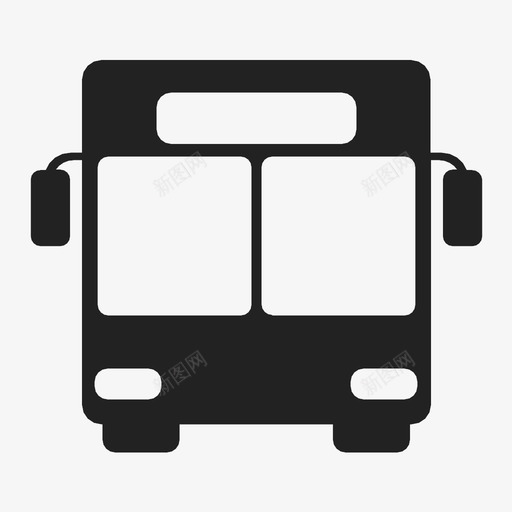 公共汽车汽车司机图标svg_新图网 https://ixintu.com 交通工具 公共汽车 司机 汽车