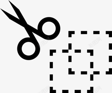 剪切工具图标