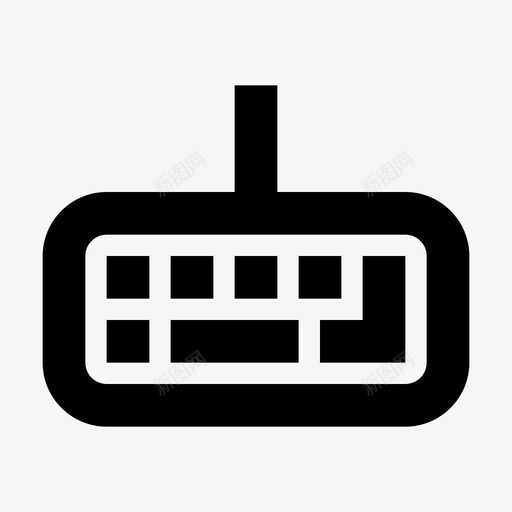 键盘计算机媒体硬件材料图标svg_新图网 https://ixintu.com 媒体硬件材料图标 计算机 键盘