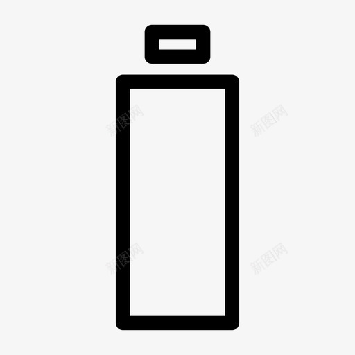 空电池电池充电充电图标svg_新图网 https://ixintu.com 充电 没电 电池充电 空电池