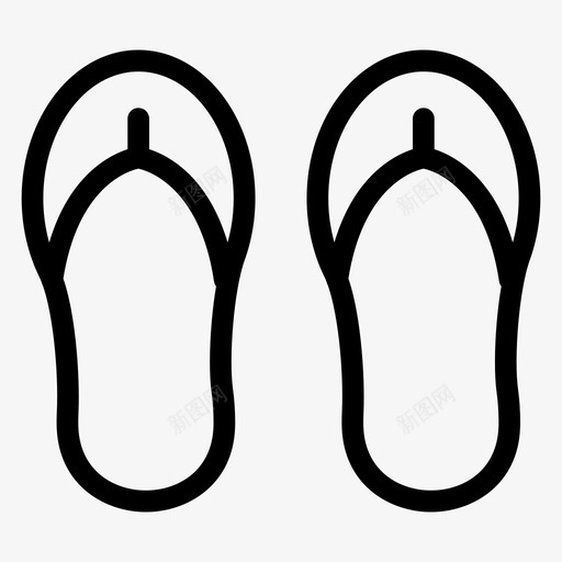 鞋类舒适时尚图标svg_新图网 https://ixintu.com 人性化 旅游 时尚 步行 舒适 运动健身系列 鞋类