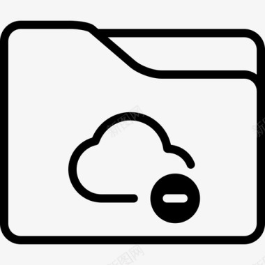 文件夹上载到云失败文件存储图标图标