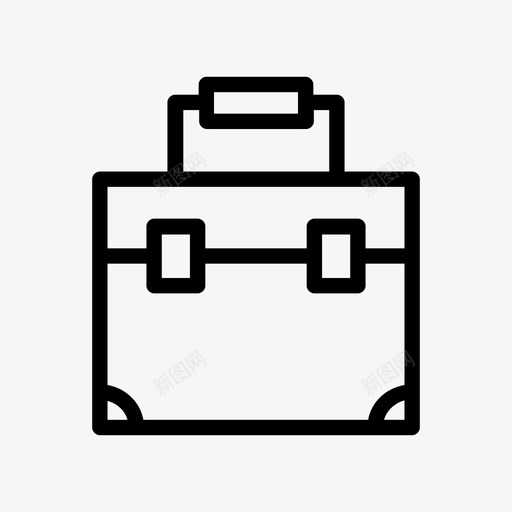 包公文包工具图标svg_新图网 https://ixintu.com 公文包 包 工具