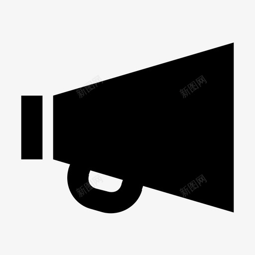 bullhornsvg_新图网 https://ixintu.com bullhorn