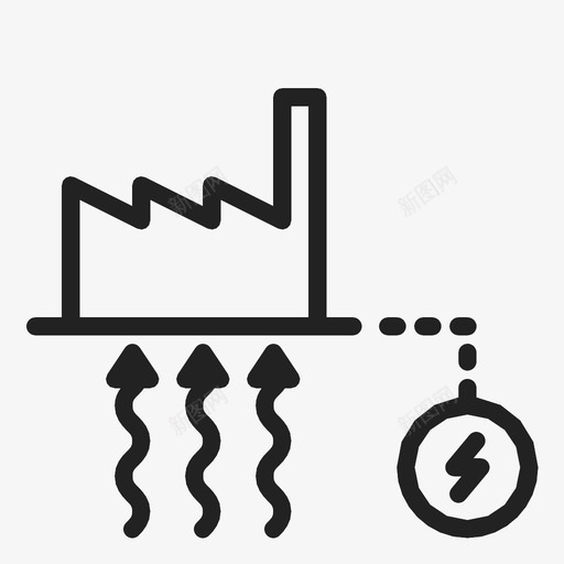 地热能可再生能源图标svg_新图网 https://ixintu.com 可再生能源 地热能