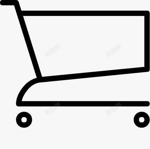 shopping cart-购物车svg_新图网 https://ixintu.com shopping cart-购物车