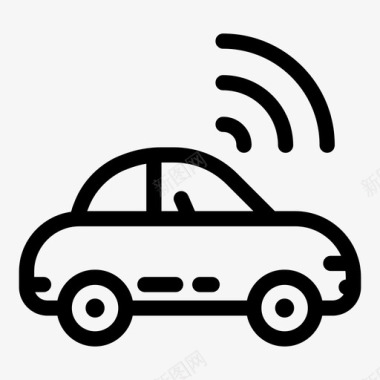 汽车警报汽车安全图标图标