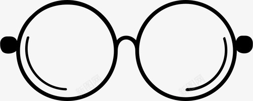 眼镜视觉风格图标图标