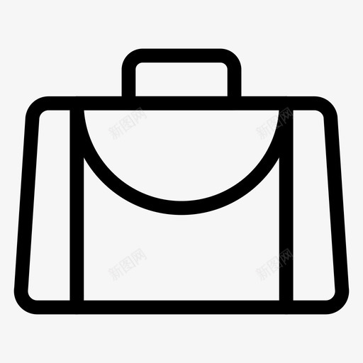 包箱子手提包图标svg_新图网 https://ixintu.com 包 手提包 手提箱 旅游 箱子 购物 运动健身系列