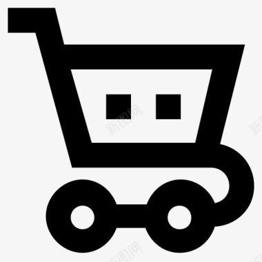 电子商务购物车在线购物图标图标