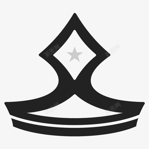 皇冠皇室形状图标svg_新图网 https://ixintu.com 形状 皇冠 皇室 象征