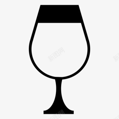 酒杯酒庄图标图标