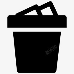 回收利用标识满垃圾回收利用图标高清图片