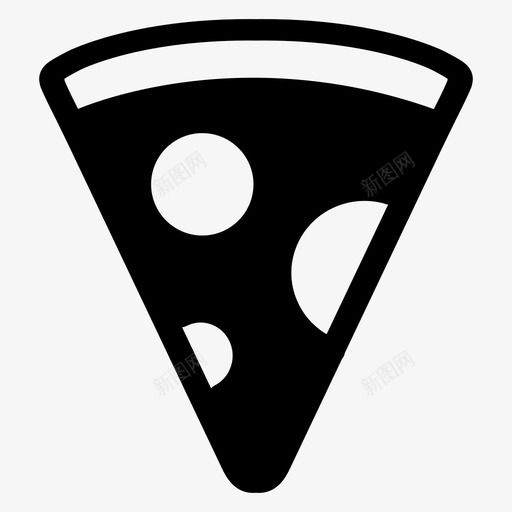 披萨片快餐意大利图标svg_新图网 https://ixintu.com 垃圾 快餐 意大利 意大利香肠 披萨片