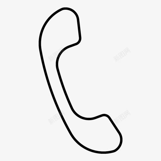 电话接电话打电话图标svg_新图网 https://ixintu.com 打电话 接电话 电话