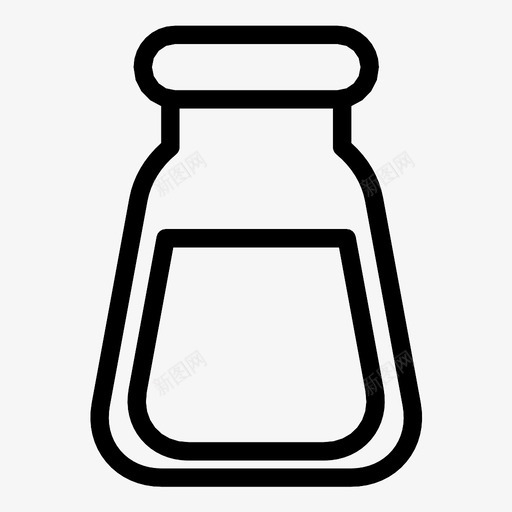 盐和胡椒摇壶香料图标svg_新图网 https://ixintu.com 摇壶 盐和胡椒 香料