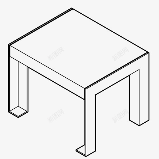 长凳城市家具公园图标svg_新图网 https://ixintu.com 公园 城市家具 城市设计 座位 长凳