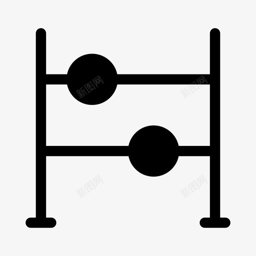 算盘数学教育ios优化图标svg_新图网 https://ixintu.com 教育ios优化 数学 算盘