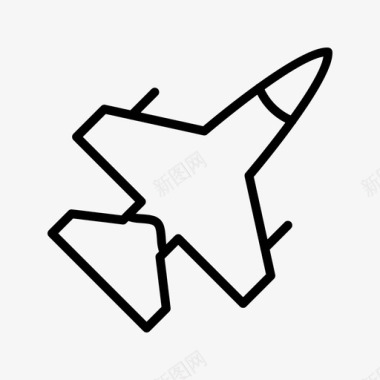 喷气式飞机飞机军用飞机图标图标