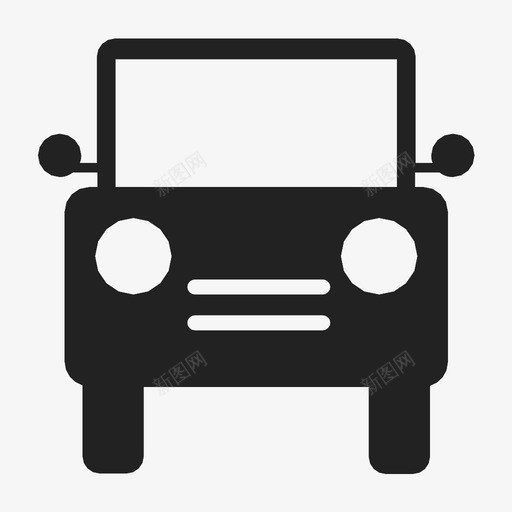 汽车吉普车运输工具图标svg_新图网 https://ixintu.com 卡车 吉普车 汽车 运输工具