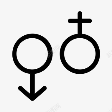 性别女性体型图标图标