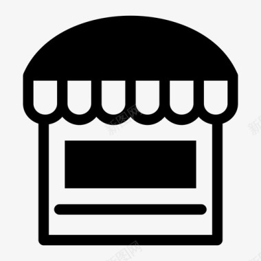 商店买卖图标图标