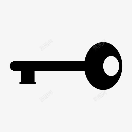 钥匙门密码图标svg_新图网 https://ixintu.com 安全 密码 秘密 钥匙 门