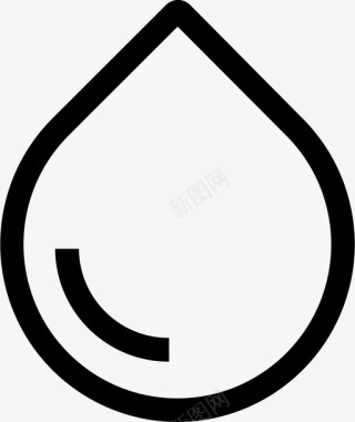 水滴血液湿度图标图标