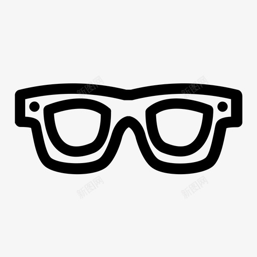 防风雨眼镜1图标svg_新图网 https://ixintu.com 1 防风雨眼镜