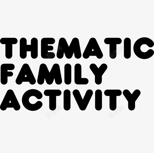 Thematic family activitysvg_新图网 https://ixintu.com Thematic family activity