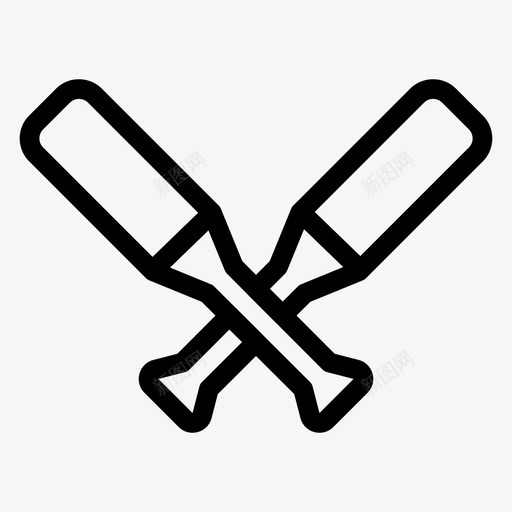 棒球棒球棒打球图标svg_新图网 https://ixintu.com 打球 棍棒 棒球 棒球棒 球员 运动 运动健身线
