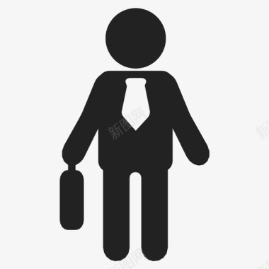工作商人董事图标图标