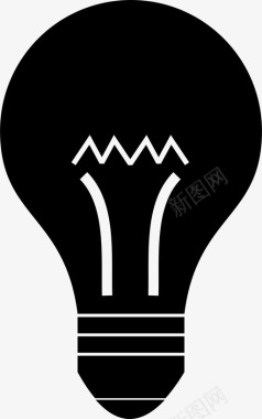 电灯泡灯照明图标图标