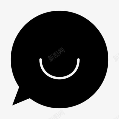 信息聊天在线信息图标图标