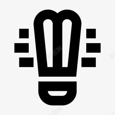 节能灯环境灯泡图标图标