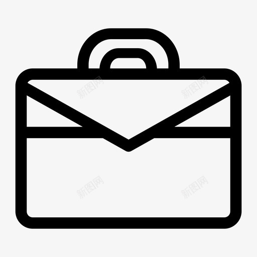 公文包包事业图标svg_新图网 https://ixintu.com 事业 公文包 包 手提箱