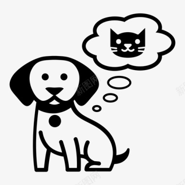 狗动物猫图标图标