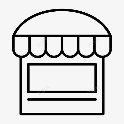 商店买卖图标svg_新图网 https://ixintu.com 买 卖 商店