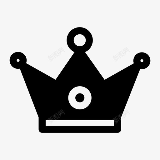 王冠国王王国图标svg_新图网 https://ixintu.com 公主 国王 王冠 王后 王国