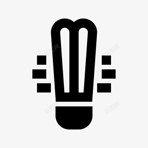 灯泡能源环境图标svg_新图网 https://ixintu.com 灯泡 环境 生态网络电网 电力 能源