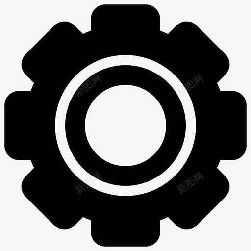 设置齿轮收集图标svg_新图网 https://ixintu.com 设置 齿轮收集