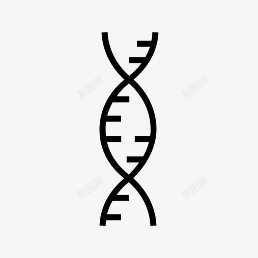 dna染色体遗传学图标svg_新图网 https://ixintu.com dna 基因组 教育 染色体 科学 遗传学
