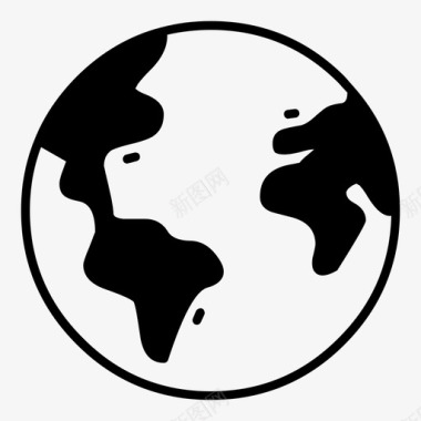 地球生态世界图标图标