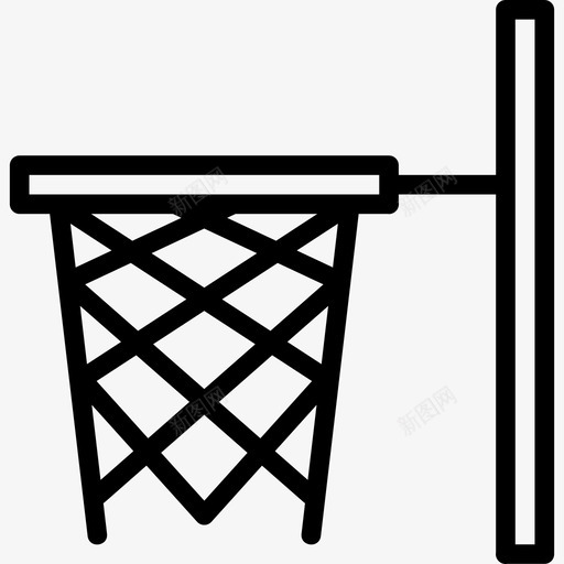 篮球篮运动我的教室图标svg_新图网 https://ixintu.com 我的教室 篮球篮 运动