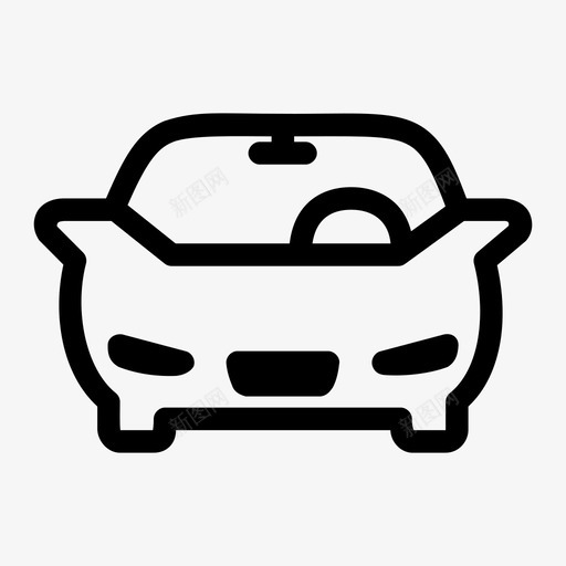 超级汽车汽车赛车图标svg_新图网 https://ixintu.com 汽车 赛车 超级汽车 运动 运输
