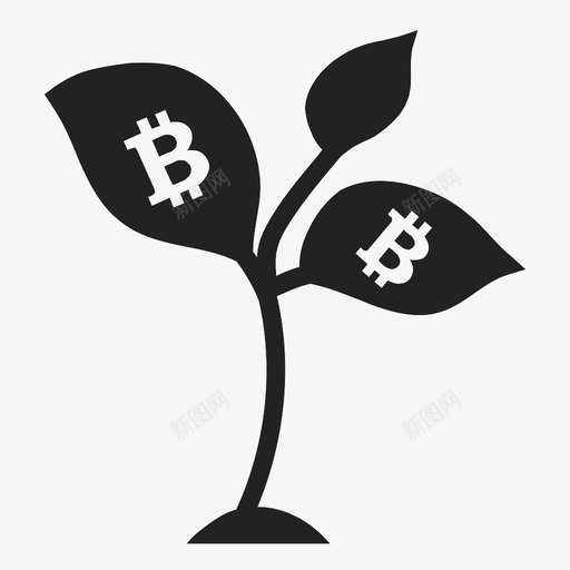 企业家比特币生态系统图标svg_新图网 https://ixintu.com 企业家 增长 植物 比特币 生态系统 货币