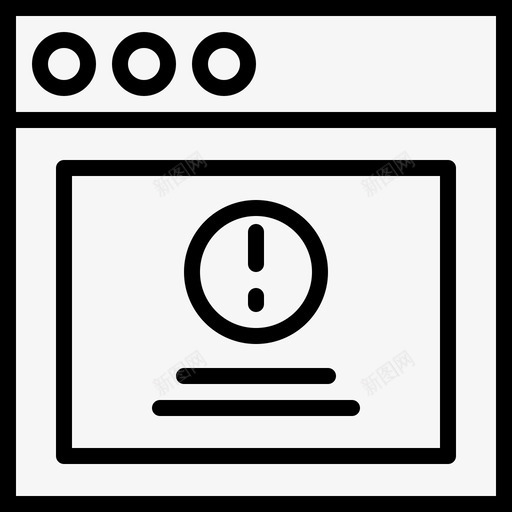 警告弹出窗口应用程序内容图标svg_新图网 https://ixintu.com jellycons大纲用户界面卷1 内容 应用程序 界面 警告弹出窗口 错误