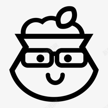 带眼镜的biryani锅biryani带眼镜的锅菜图标图标