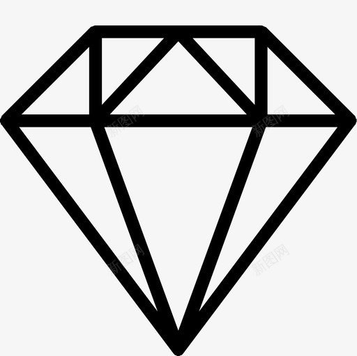 diamond-钻石svg_新图网 https://ixintu.com diamond-钻石